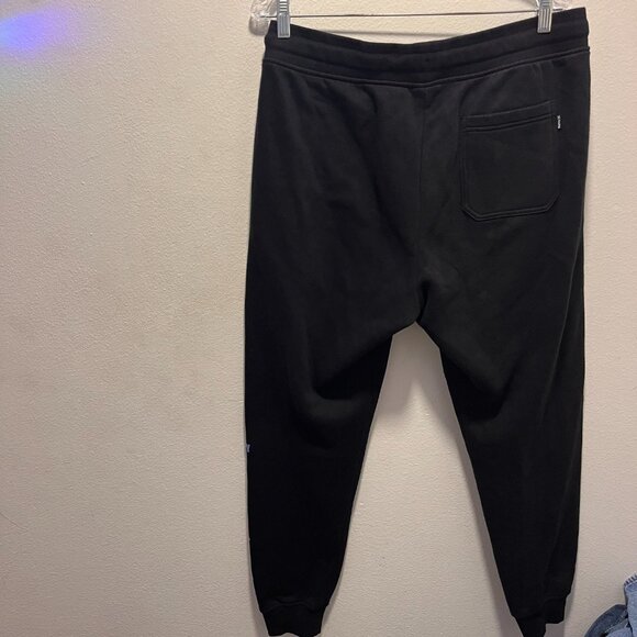 Mens Black Hurley Sweats Joggers Large - Picture 2 of 8